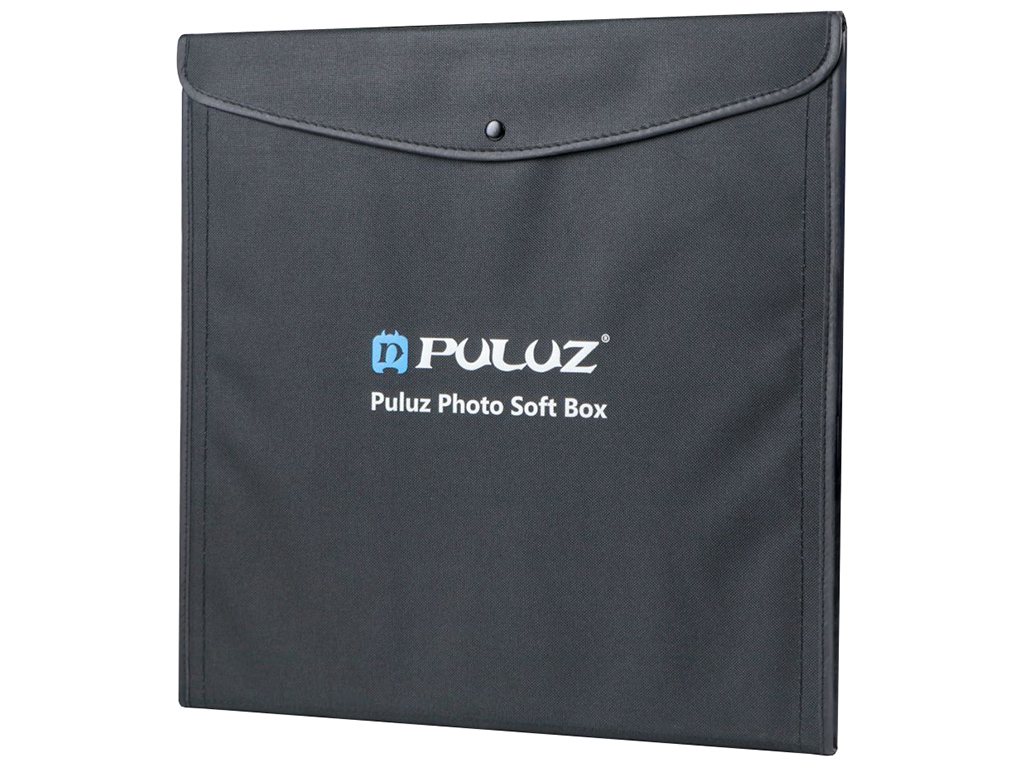 Лайтбокс Puluz PU5041B, 40см, Кільц Лампа 6 Фонів, колір чорний