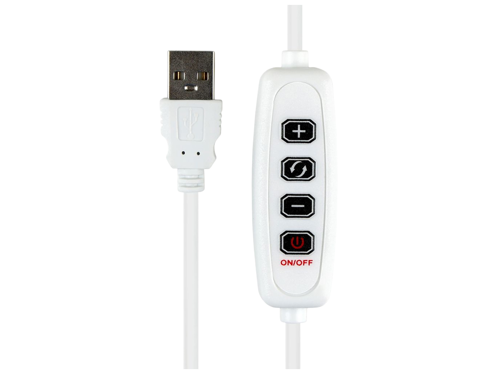 Лайтбокс Smart Case PU5030, 6 фонов, кольцевая лампа, USB 31×31×32см, цвет белый