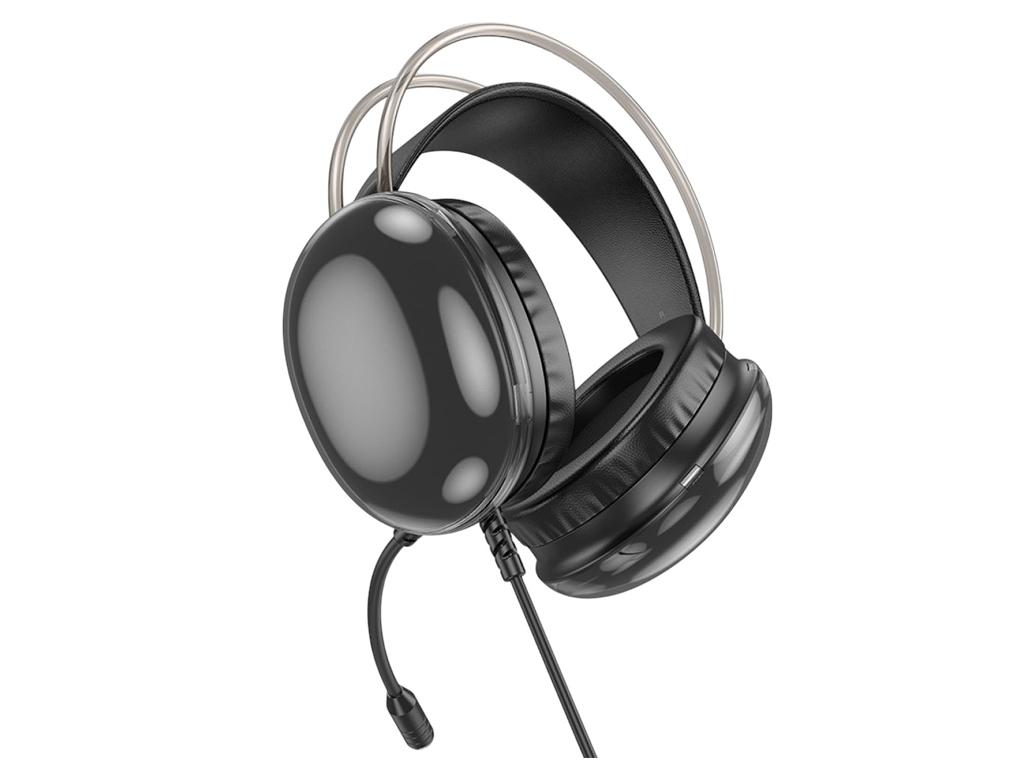 Ігрові навушники Hoco W109 Plus Rich USB 7.1 channel, м'ята упаковка, чорний