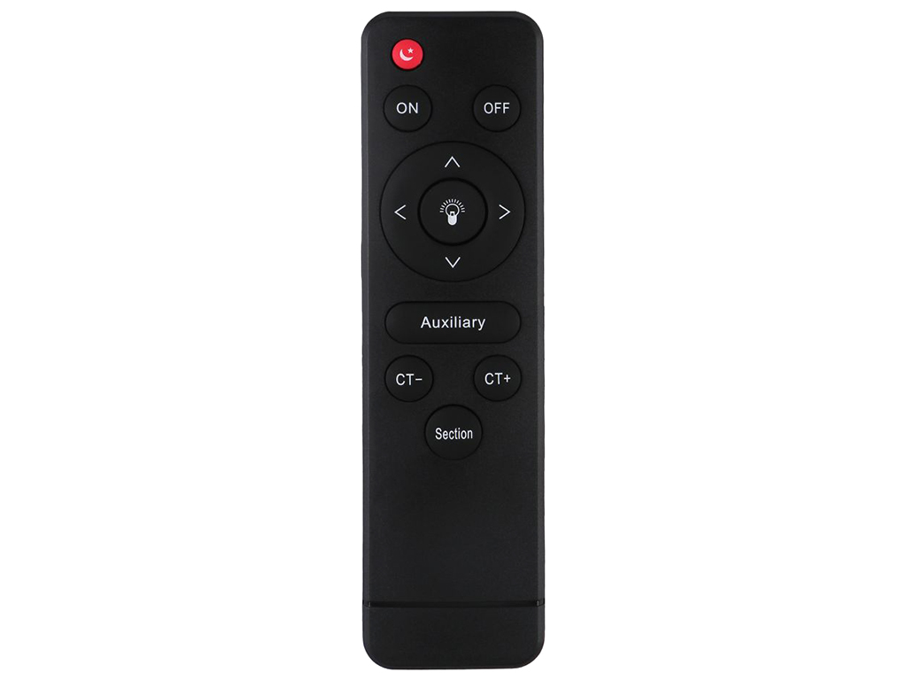 LED Панель RL-520 45см (Heart Style) Remote, колір чорний