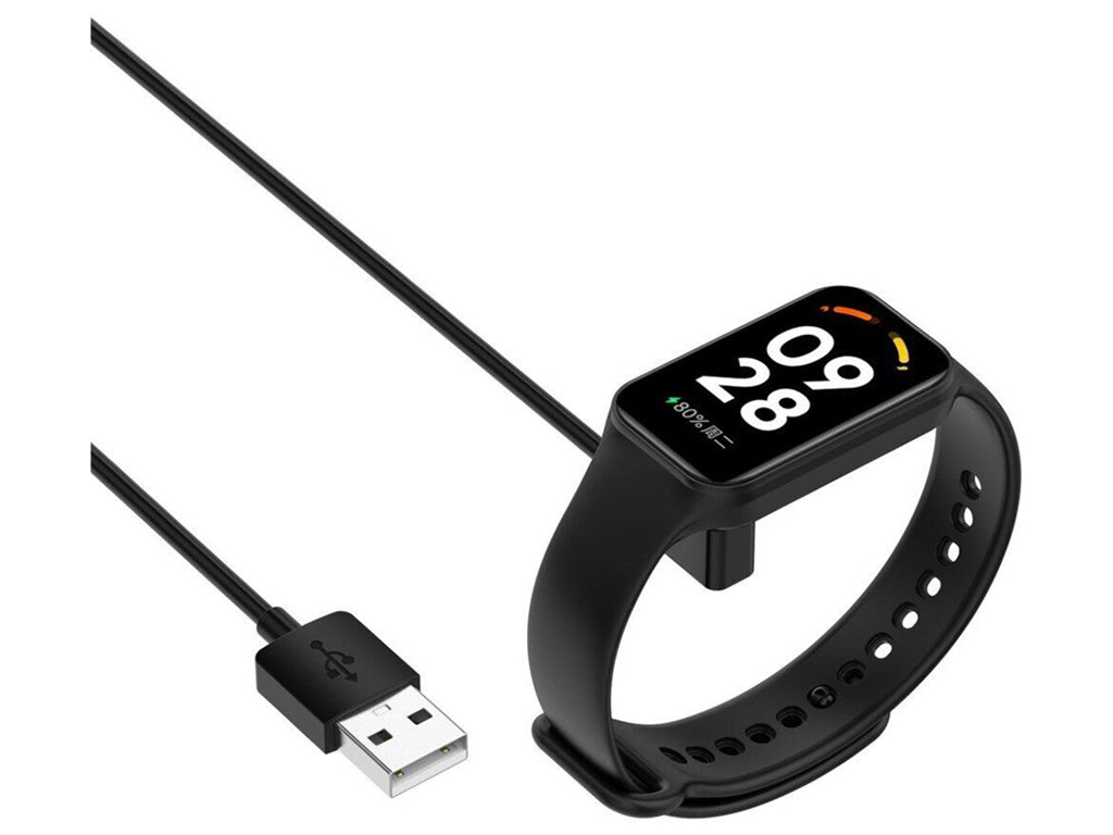 Кабель USB мi Band 8/9 Cable 0,5м Колір Чорний