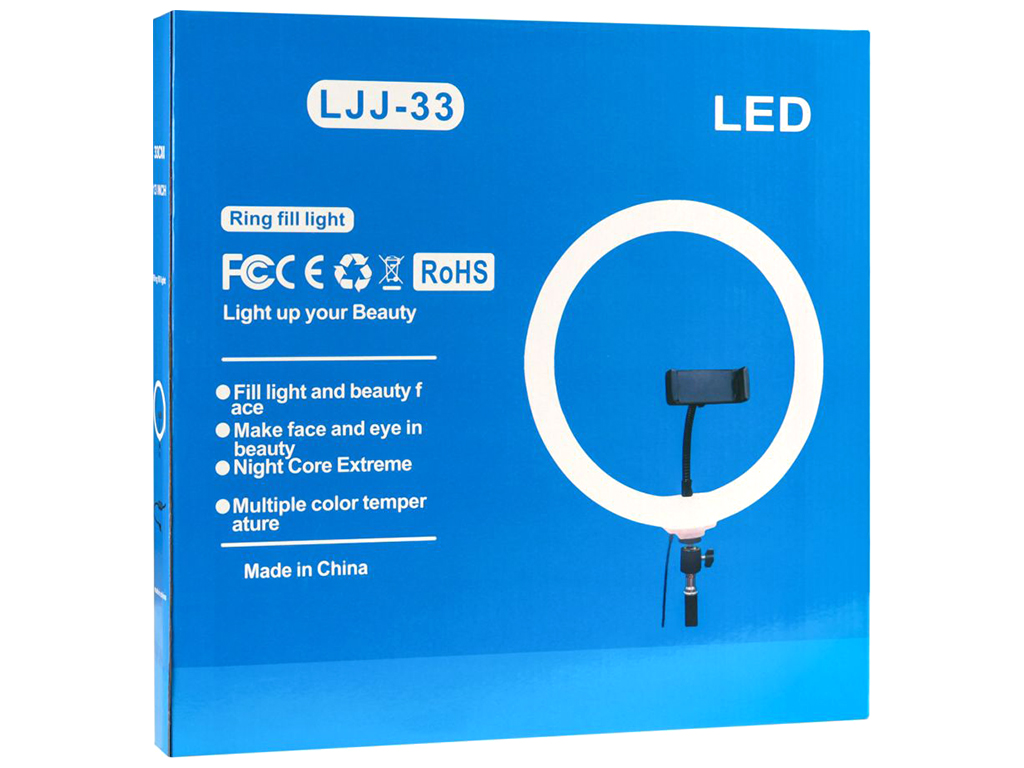 Лампа Fill Light 33см (LJJ-33), цвет черный