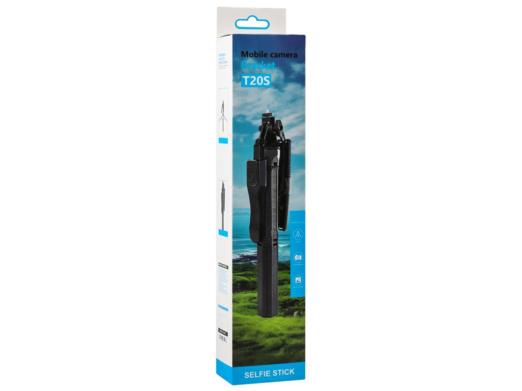 Штатив-монопод T20S 1.8м + Remote Цвет Черный