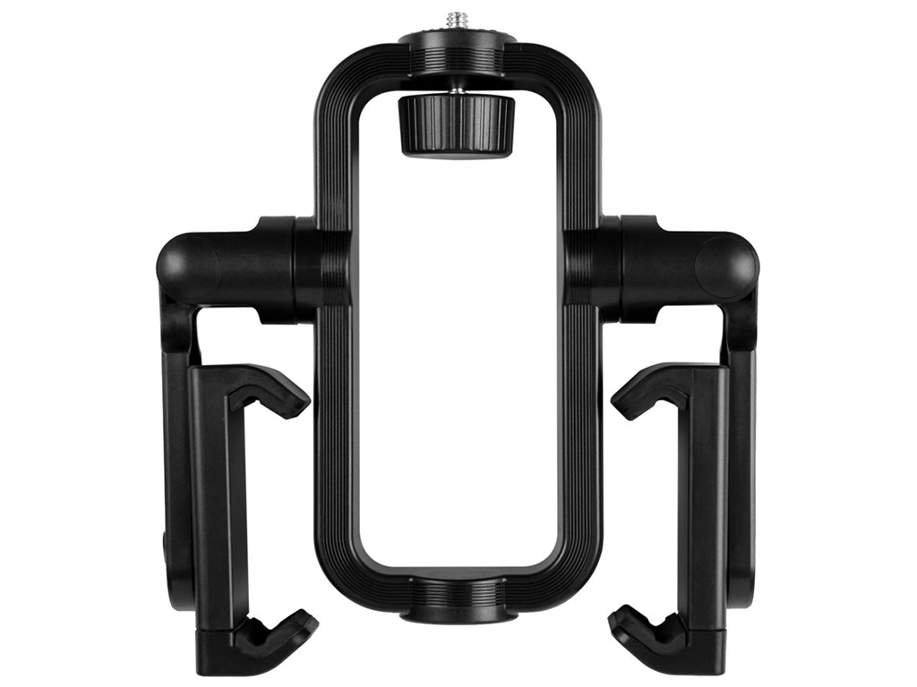 Штатив Smart Case N01, для двух телефонов и лампы, алюминиевый сплав, пластик, 1,9м, 53см, черный