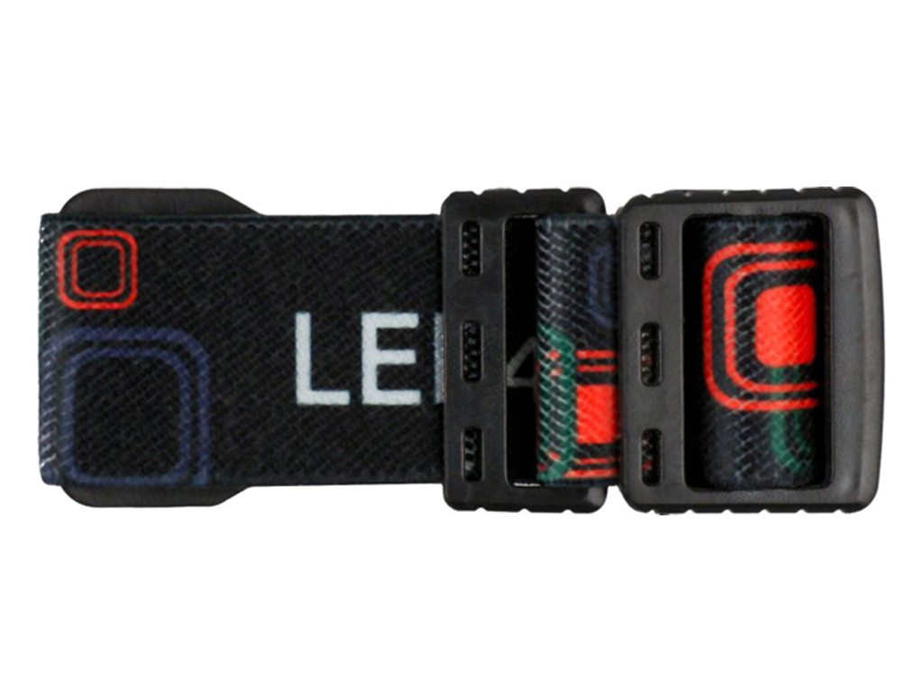 Фонарь тактический D55 LED red and blue, USB зарядка, 5W, IP44, цвет черный