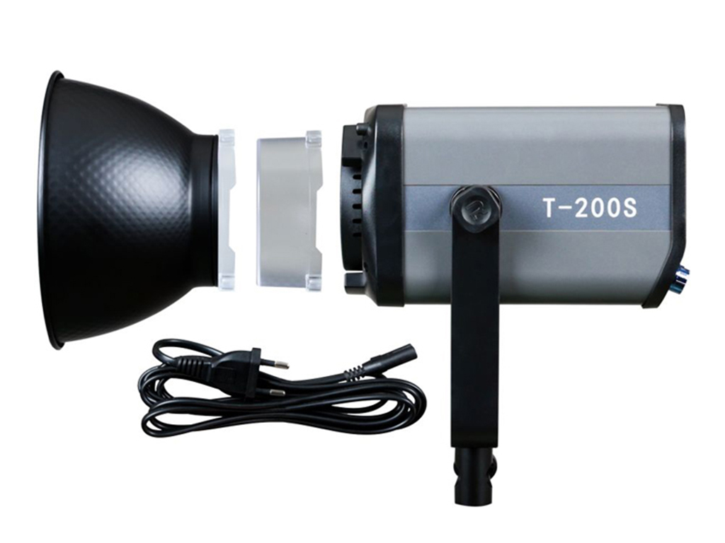 Студийная LED лампа Adowing Professional Video Light T200-S, 200W, цвет серый