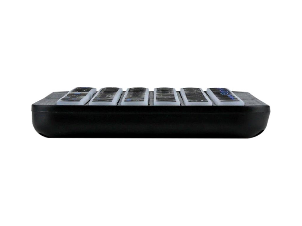 Клавиатура беспроводная Jeqang JB‑512, bluetooth 5.2, RGB‑подсветка, 300mAh, ENG/UKR, цвет черный