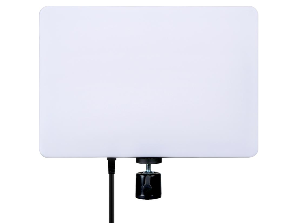 Панель Light RL-11, LED, складана, кріплення, мережевий шнур, пульт, пластик, 30см, колір чорний
