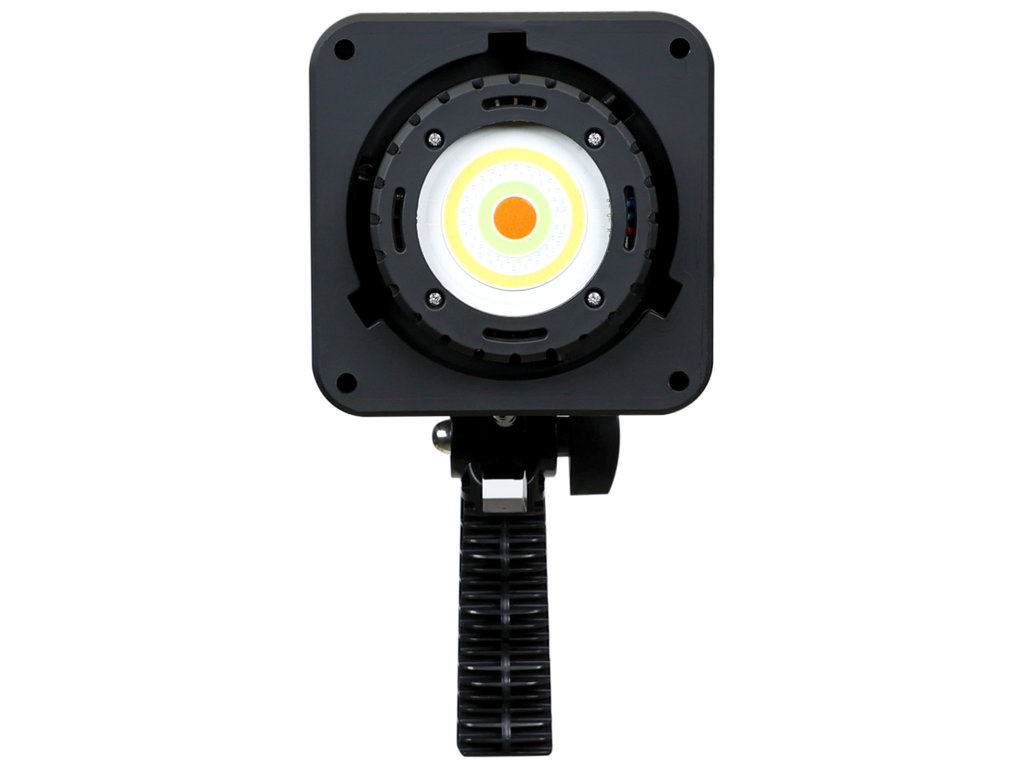 Лампа студійна RGB W-600, LED, 100Вт, 3200–5600K, пластик, метал, 190×170×160мм, колір чорний