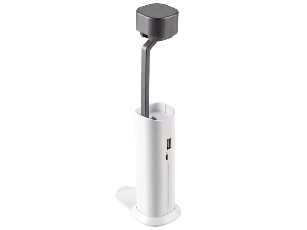 Лампа універсальна+Power bank 4 в 1, 5000mAh, ABS пластик, 60×155×58мм, м'ята упаковка