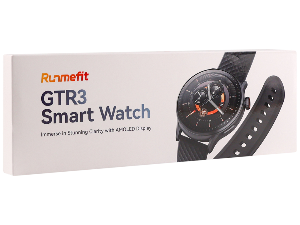 Смарт-часы Runmefit GTR3, AMOLED, Bluetooth, 3ATM, Розовый