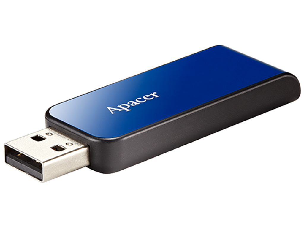 USB флеш-накопичувач Apacer AH334 32gb Колір Синiй