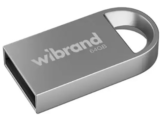 USB Flash Drive Wibrand 64gb Lynx Цвет Серебро