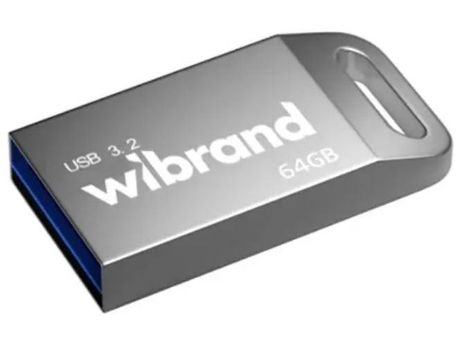USB Flash Drive 3.2 Wibrand 64gb Ant Gen1 Цвет Серебро
