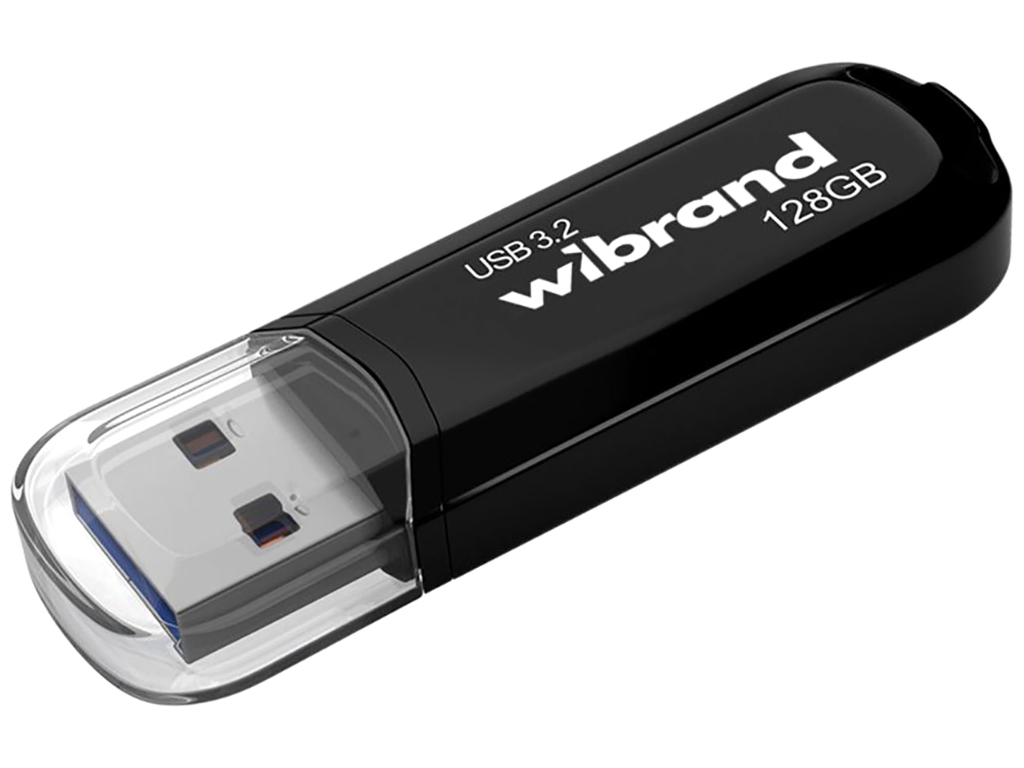 USB флеш-накопитель 3.2 Wibrand 128gb Marten Gen1, цвет черный