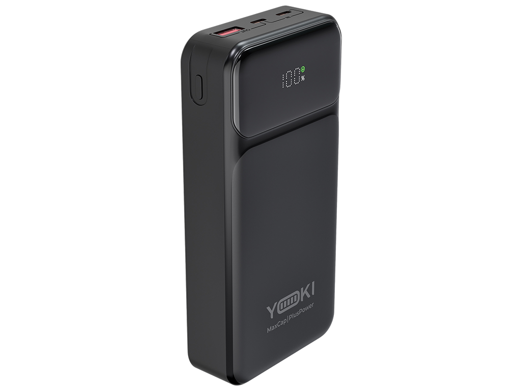 Повербанк Yoki MaxCap PlusPower, 20000мАч, Type-C, USB-A, PD, QC, 65Вт