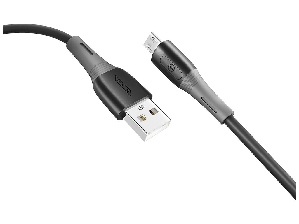 Кабель USB Ridea RC-SI35 SiliconePro Micro 3A Цвет Черный