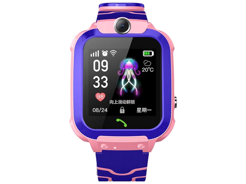 Детские Смарт Часы XO H100 2G Цвет Розовый