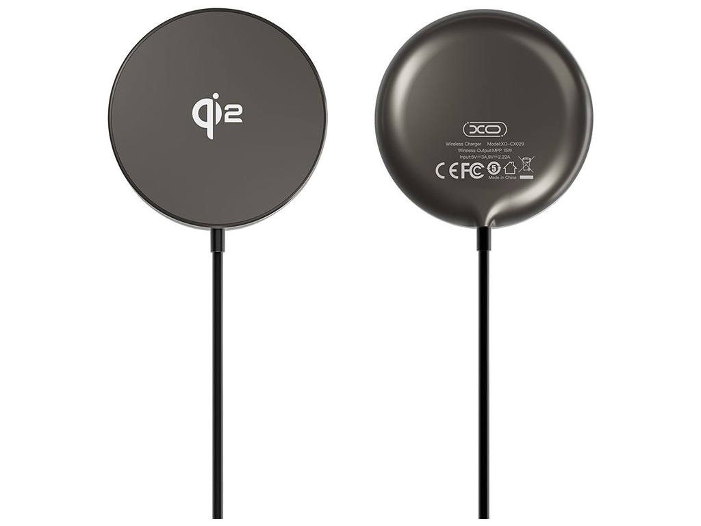Беспроводное Зарядное Устройство XO CX029 QI2 Magnetic 15W Цвет Черный