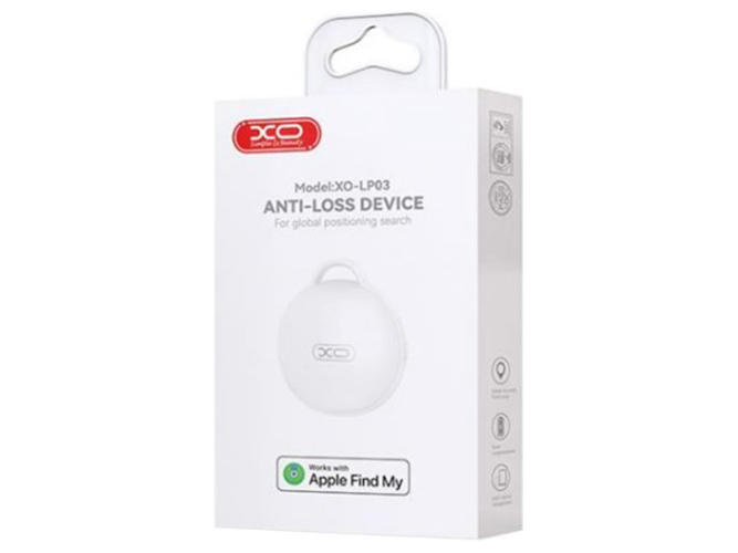 Розумний Брелок XO LP03 Bluetooth Anti-Lost, колір білий