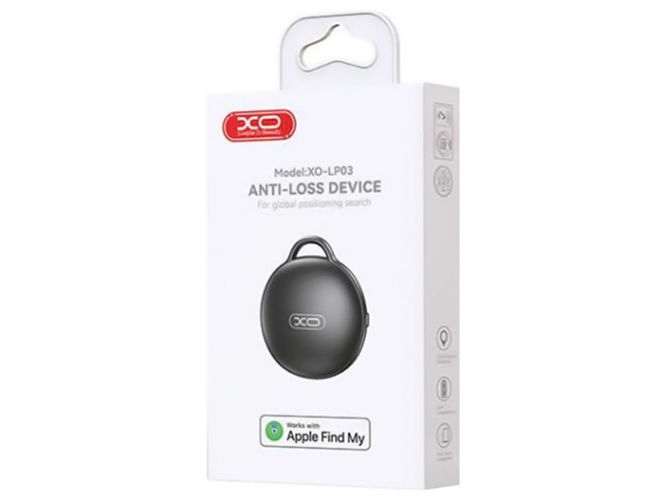 Умный Брелок XO LP03 Bluetooth Anti-Lost, цвет черный