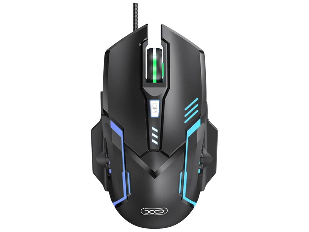 Комплект клавіатура та миша XO KB-06, механічна, 104 клавіші, 6 кнопок, LED, 3200DPI, білий мікс