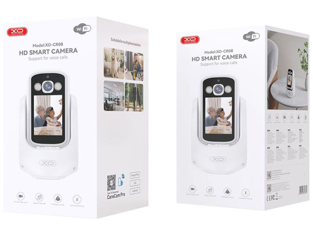 Смарт Камера XO CR08 Two-Way Video Call Цвет Белый