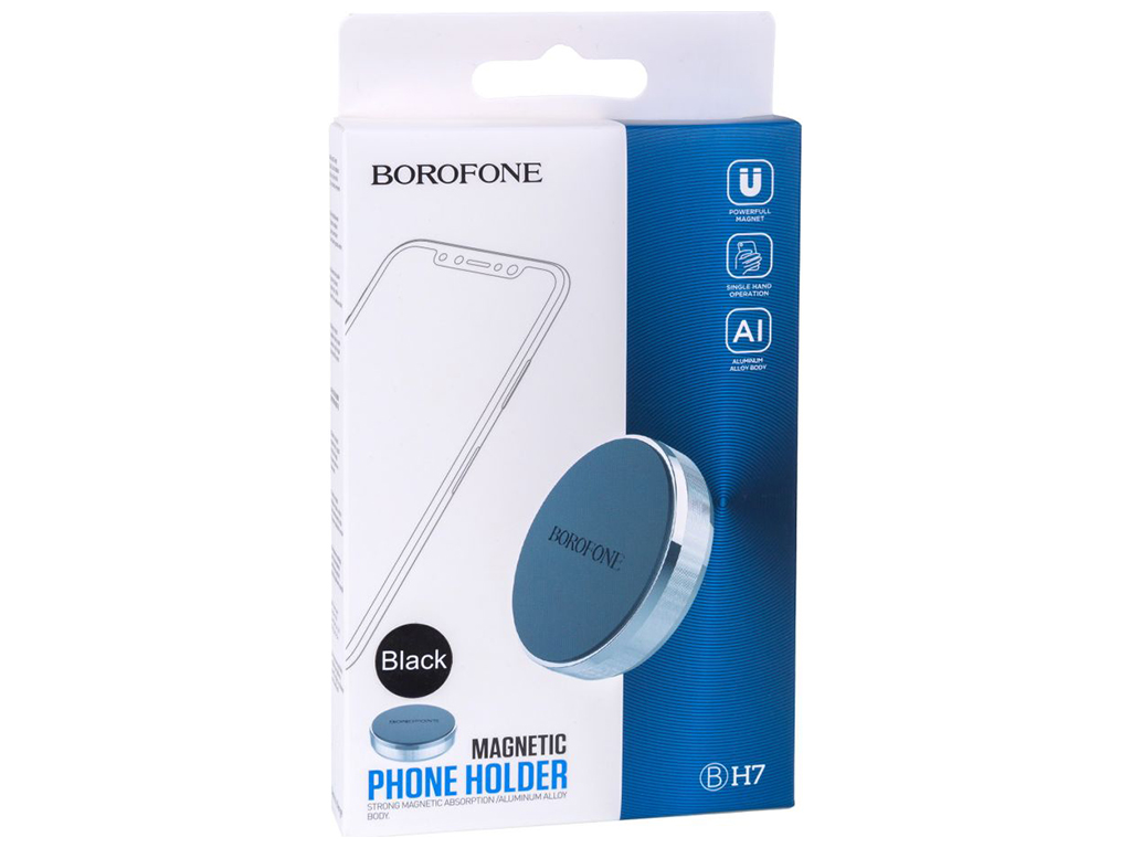 Автотримач Borofone BH7, чорний