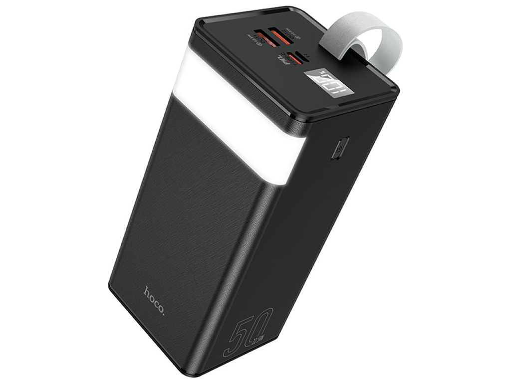 Універсальна мобільна батарея Hoco J86A Powermaster 22.5W fully compatible 50000 mAh Колір Чорний