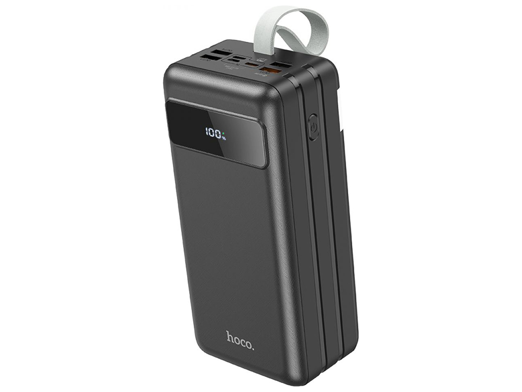 Універсальна мобільна батарея Hoco J86B Electric 22.5W fully compatible 60000 mAh Колір Чорний