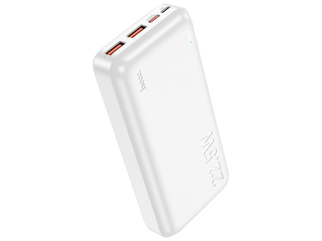 Універсальна Мобільна Батарея Hoco J101A Astute 22.5W fully compatible 20000 mAh Колір Білий