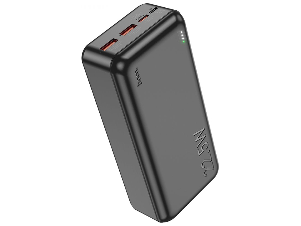 Універсальна Мобільна Батарея Hoco J101B Astute 22.5W fully compatible 30000 mAh Колір Чорний