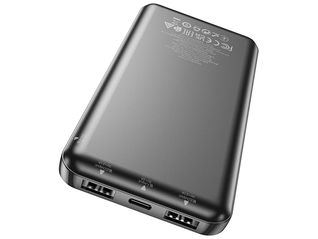 Power Bank Hoco J100 High-ranking 10000 mAh, Black