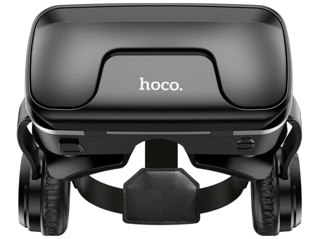 Окуляри віртуальної реальності Hoco DGA10 Cool VR Glasses, стереонавушники, USB/AUX/TF, колір чорний