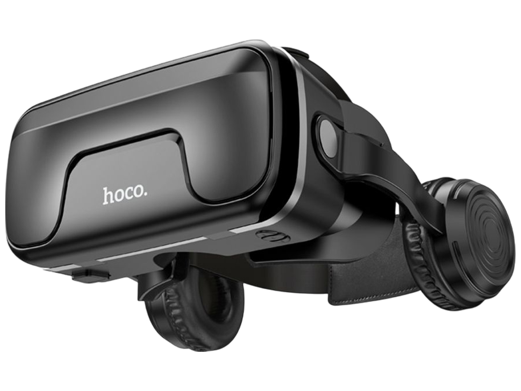Окуляри віртуальної реальності Hoco DGA10 Cool VR Glasses, стереонавушники, USB/AUX/TF, колір чорний