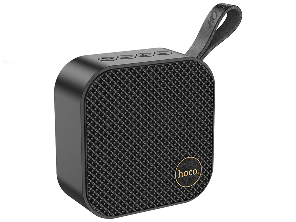 Колонка Hoco HC22, 5Вт, Bluetooth 5.2, 1200mAh, Type-C, пластик, 95×95×43мм, колір сірий