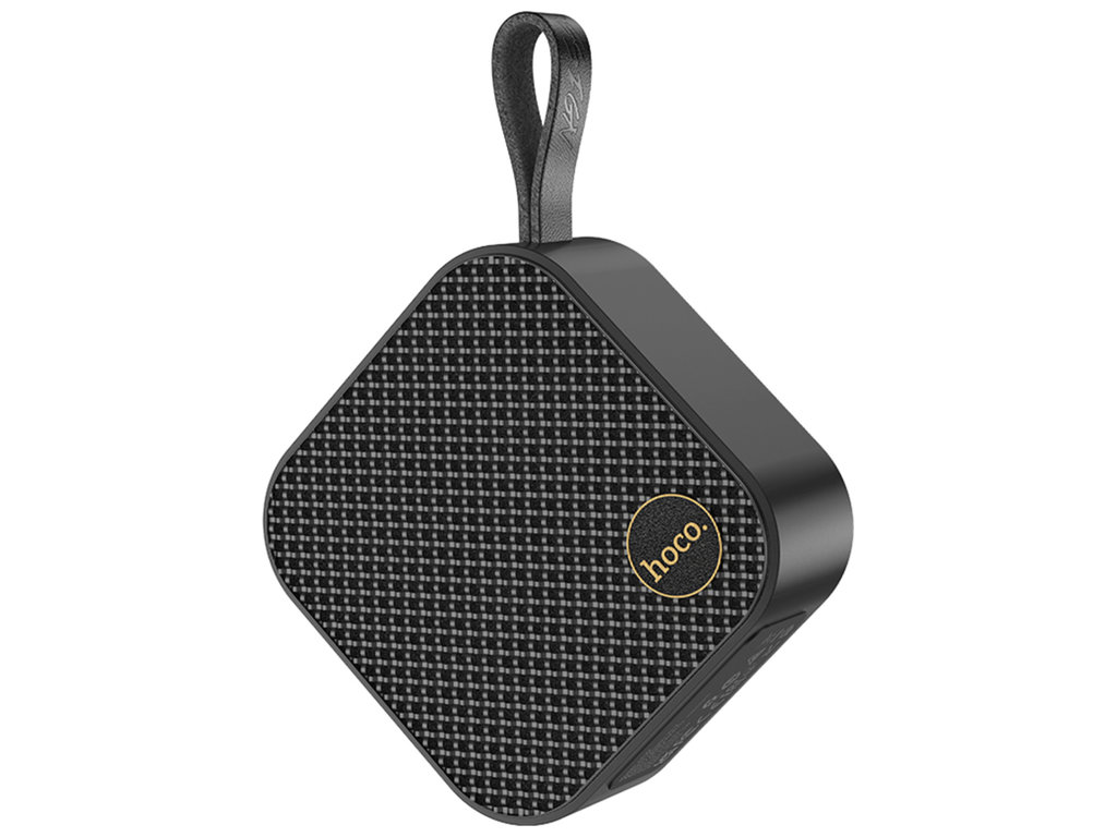 Колонка Hoco HC22, 5Вт, Bluetooth 5.2, 1200mAh, Type-C, пластик, 95×95×43мм, колір сірий
