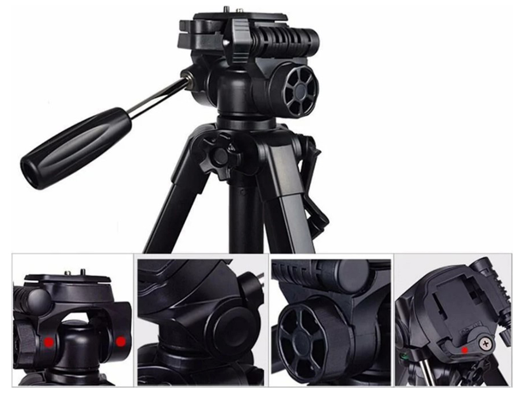 Штатив Yunteng VCT-668 Bag, Цвет Черный