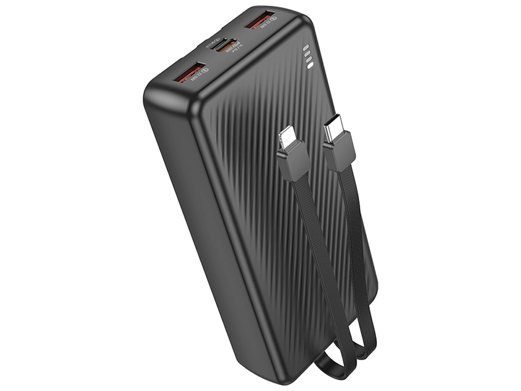 Універсальна мобільна батарея Power Bank Borofone BJ57A Graceful, 20000mAh, колір чорний
