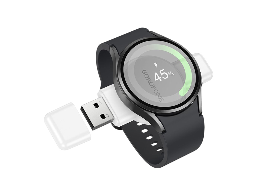Беспроводное зарядное устройство Borofone BQ31 для iWatch/SAMSUNG, черный