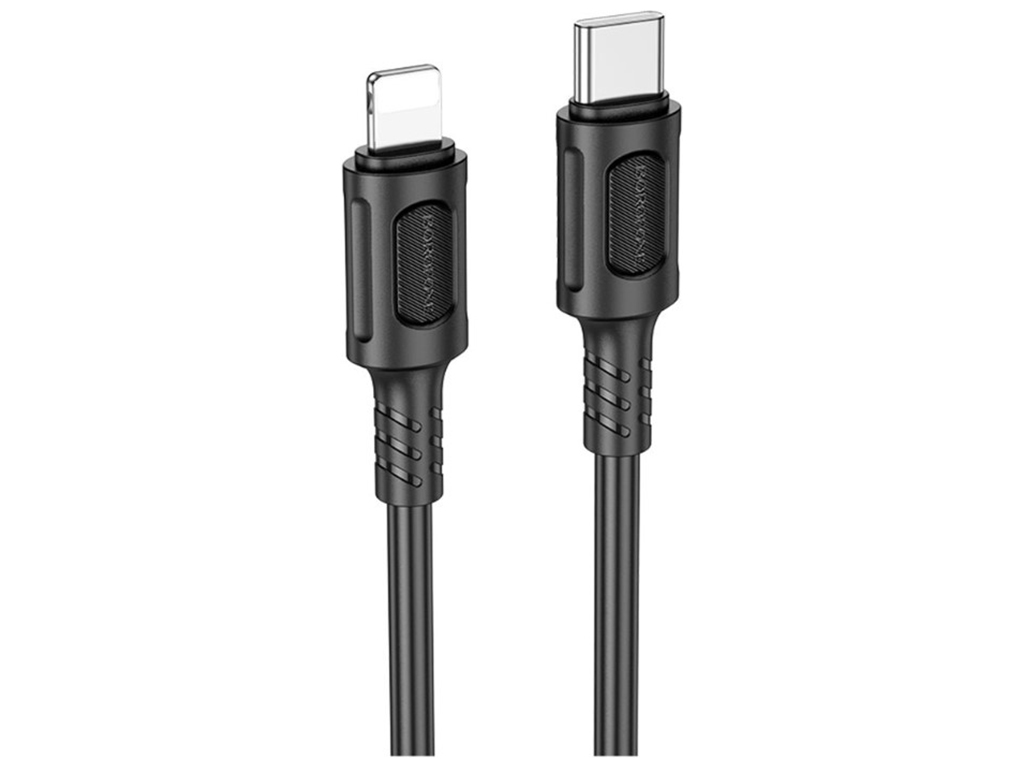 Кабель USB Borofone BX111 PD27W Type-C to Lightning Цвет Черный