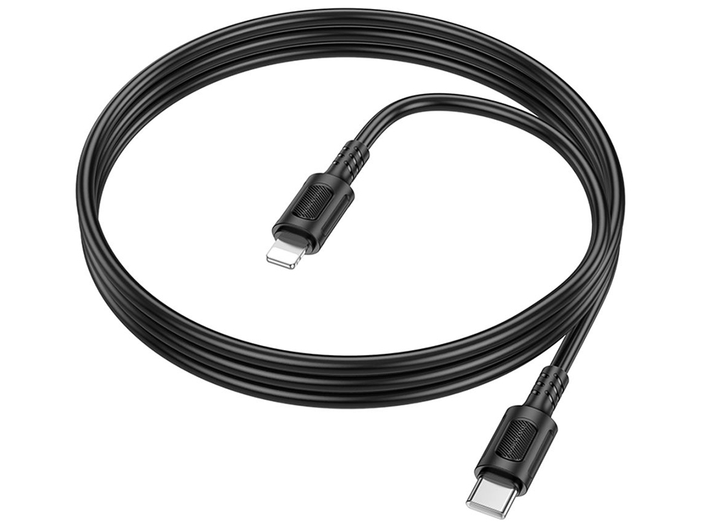 Кабель USB Borofone BX111 PD27W Type-C to Lightning Цвет Черный
