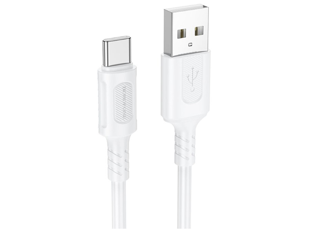 Кабель USB Borofone BX111 Type-C 3A Колір Білий