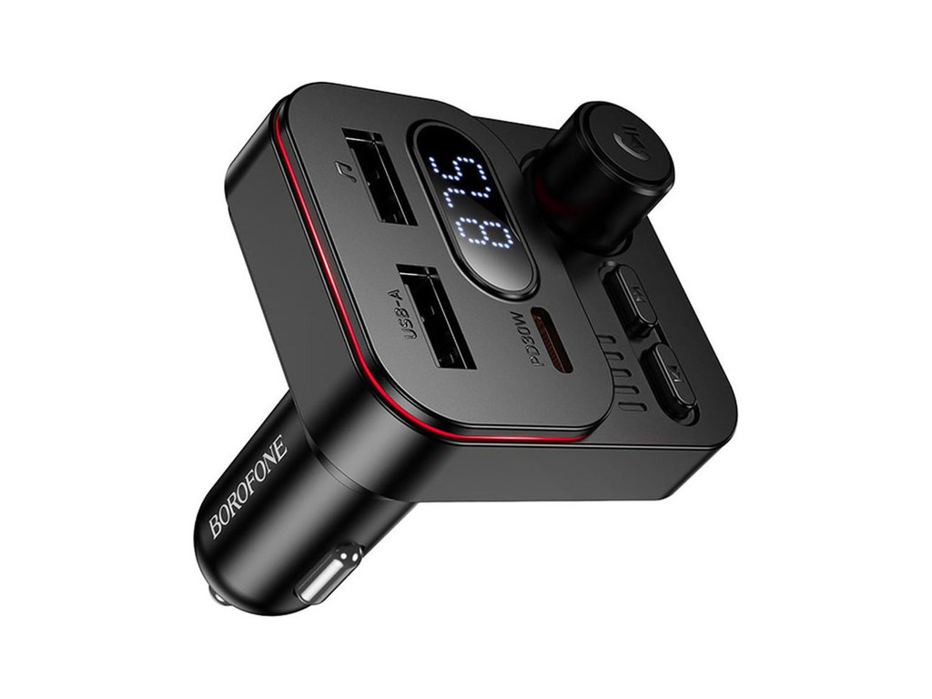 Модулятор Borofone BC61 USB-C PD30W+USB 15W Total 45W, колір чорний