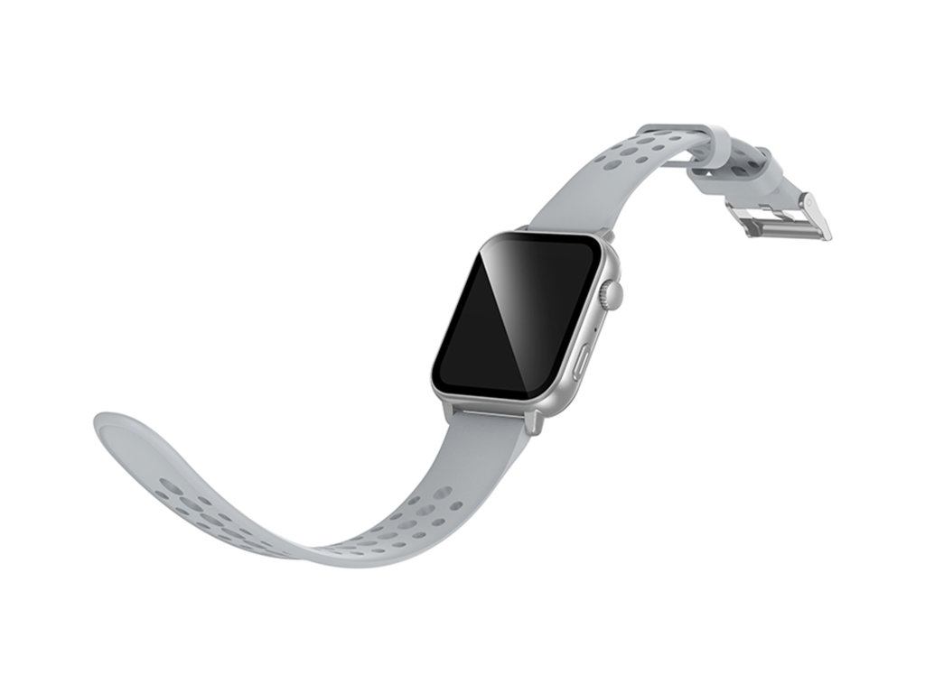 Смарт-годинник Borofone BD15, Bluetooth 5.3, TFT дисплей, ABS пластик, силікон, 220×70×30мм, сірий