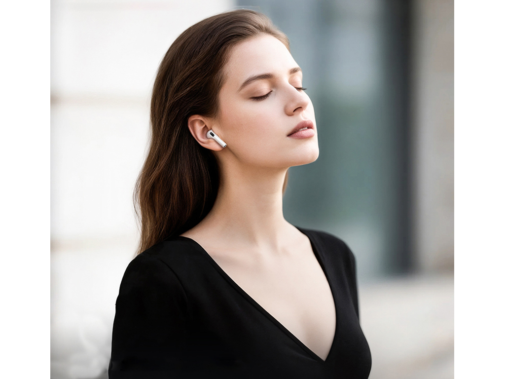 Беспроводные наушники Hoco EQ33 Bluetooth 5.4 TWS, сенсор, кейс 300mAh, Type-C, черные