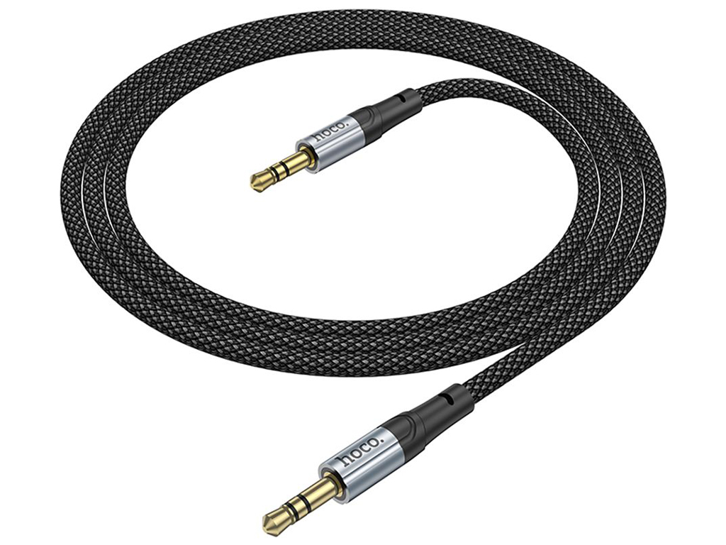 Кабель Aux Hoco UPA26 audio cable Колір Чорний