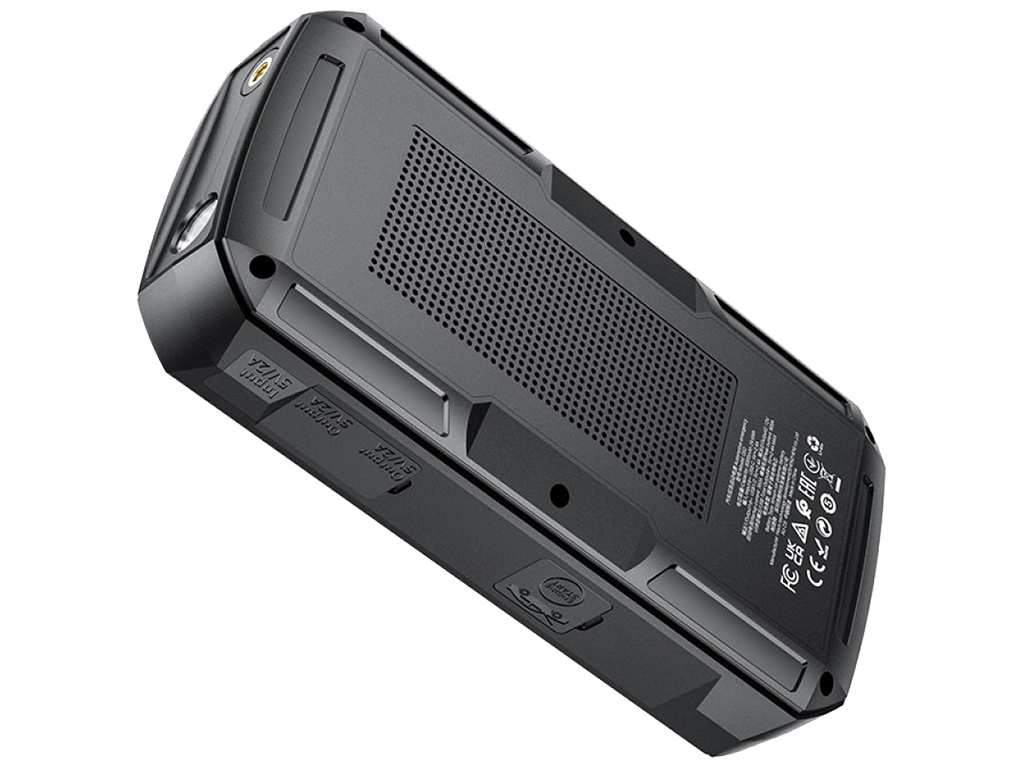 Універсальна мобільна батарея Hoco QS2 Air Pump/Jump Starter/Power Bank(8000mAh), Колір Чорний