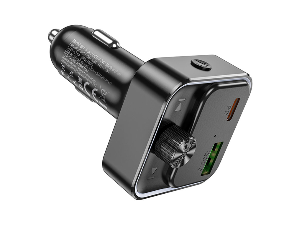Модулятор Hoco E81 Fantasy PD30W+QC3.0 18W Total 30W, колір чорний
