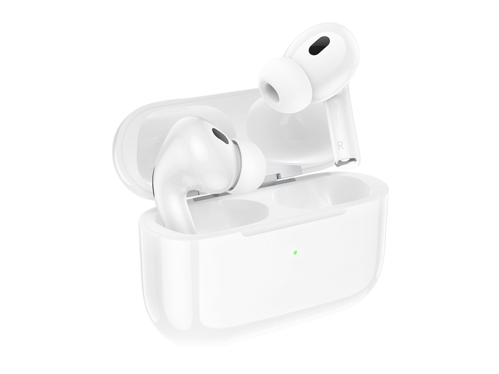 Bluetooth стерео гарнітура Hoco EW63 ANC, білий